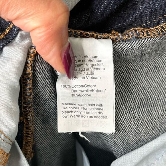 J. Crew Jeans Men’s 32x30 Mercantile Dark Wash Denim Straight Leg - Picture 5 of 7